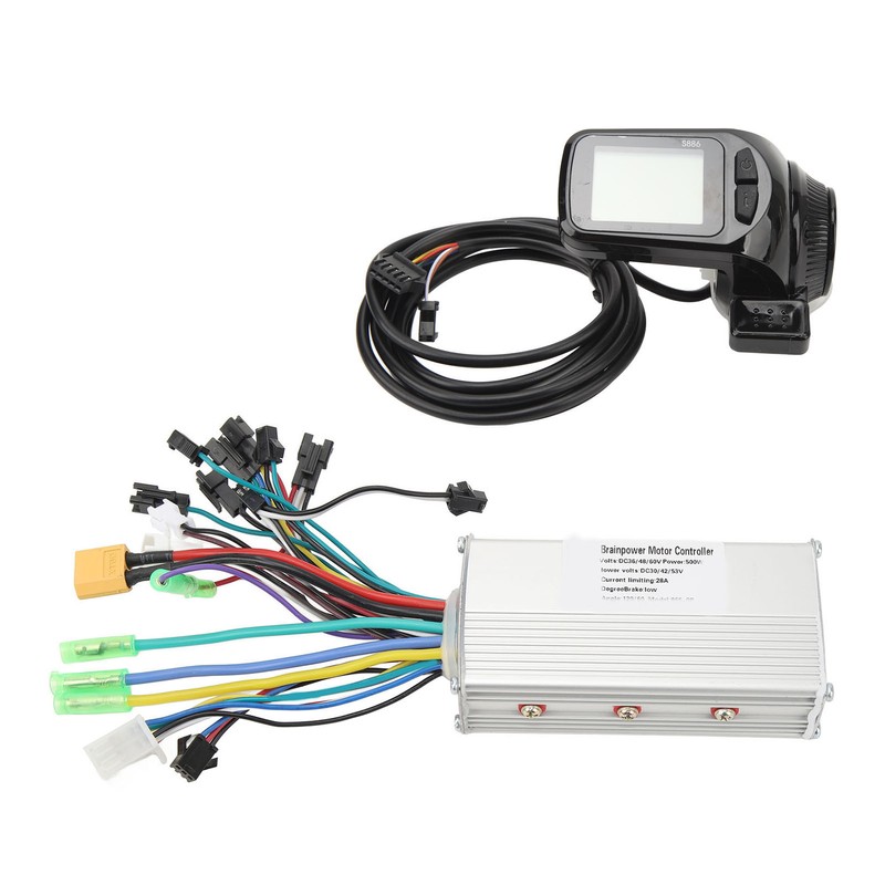 Brushless Motor Controller 36V 48V 60V 500W 28A 3 Mode