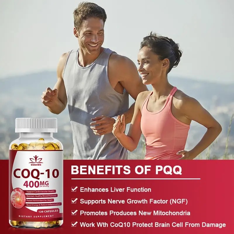 Coenzima 120 Capsulas 400mg Snghwe