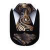 HISDERN Extra Long Floral Paisley Tie Handkerchief Men's Necktie &