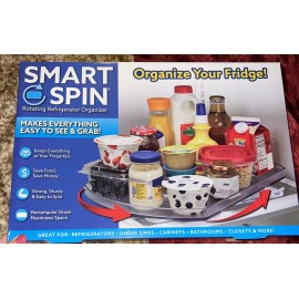 Kitchen SMART SPIN 360° Rotating Organizer Refrigerator Laundry Kitchen Cabinet Sink