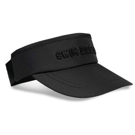 Headsweats Standard Lightweight Performance Running Sun Visor, Black Tonal