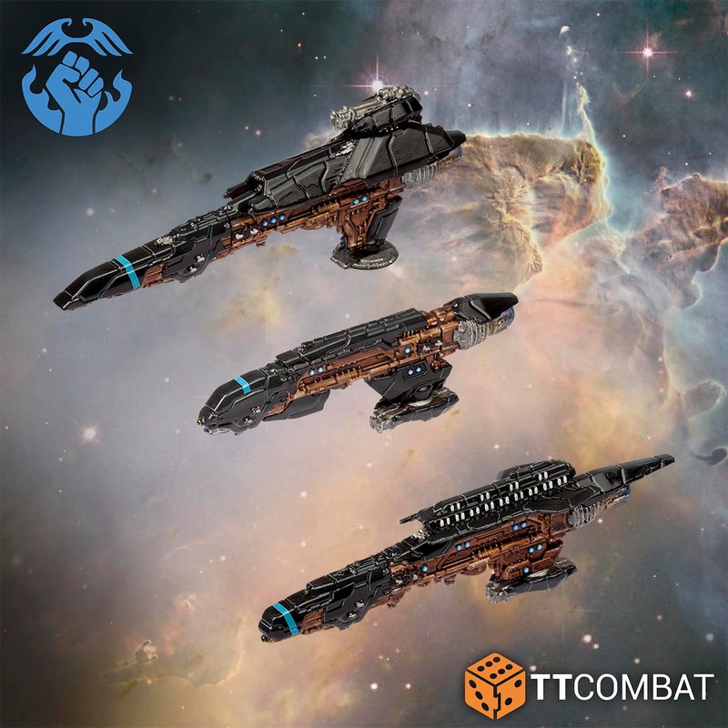 Dropfleet Commander TTCombat Resistance Core Ships TTDFX-RES-020