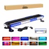 PUNKZZ Barra Torreta Estrobo Codigo Leds Con Base Magnética 26