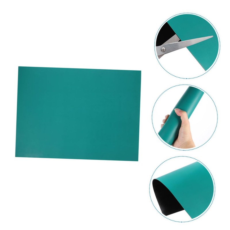 SHINEOFI 2pcs Static Heat Resistant Mat Durable Soldering Pad for