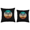 Badminton Graphic Badminton Player Shuttlecock Sports Smash Throw Pillow