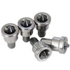 Teursa 5pcs Set Magnetic Positioning Screwdriver Bits Drywall Screw Setter