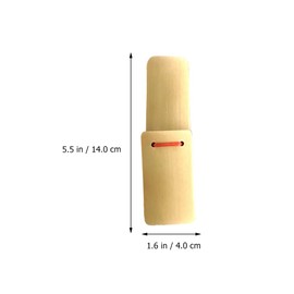 TOYANDONA 8 Pcs Bamboo Allegro Percussion Instruments for Kids Oud Instrument Kids Instruments Traditional Kuaiban Clappers Chinese Allegro Clapper Hand Castanets Bamboo Instruments Wooden