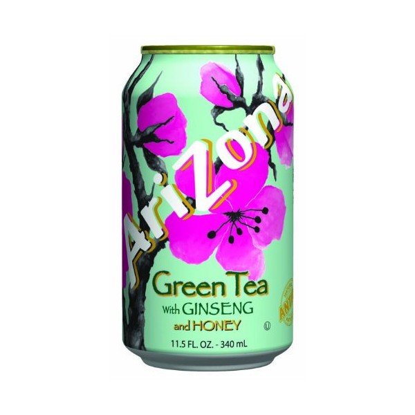 Arizona Green Tea, 11.5-Ounce (Pack of 12)