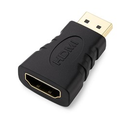 Mini HDMI Male to HDMI Female Adapter – High-Speed Converter for Camera, Tablet, Laptop to TV/Monitor – 4K UHD Support, Compact & Durable Connector