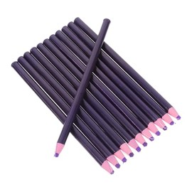 SHERCHPRY 12 Piezas Marcadores De Cera Peel-off Morado Lápices De Cera Portátiles Para Niños Y Adultos Para Marcar En Superficies Duras Y Porosas Sin Sacapuntas Fácil De Usar