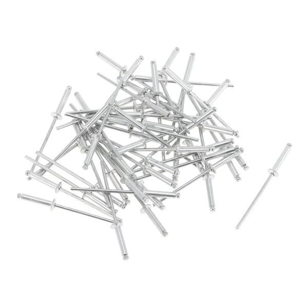 RATCHROLL Dome Head Large Flange Blind Rivets 2.4mm Grip Diameter