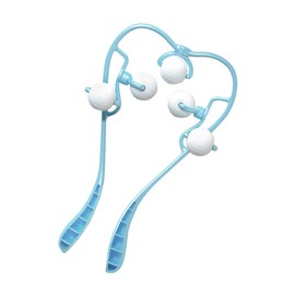 ORFOFE Handheld Neck Massager Roller Cervical Massager for Relief and Alleviation Ergonomic Design for Home Use present for Family and Friends