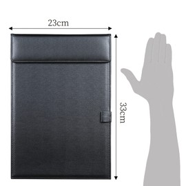 SENUN Binder a4 Clipboard, A4, Business, High Quality, Leather, Clip, File, Conference Pad, A4, Magnetic Included, Pen Holder, Gift, Popular, Office Supplies, Sign, Imprint, Gift, Simple, Stylish,