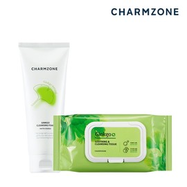 Charmzone Facial Cleanser Set Sheets 200ml, 2 Types for daily face cleansing, Korean beauty skincare Charmzone Import, and Personal Care