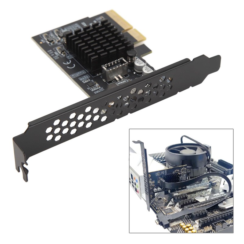 ASHATA PCIE 4X to USB 3.2 Gen 2 Expansion Card,