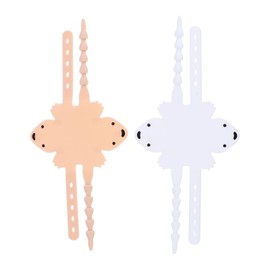 Tofficu 2pcs Door Quiet Door Closer Cushion 24x10cm - Light Sleepers Noise Reduced Prevent from Locking for Toddler Safety Door Stopper Safety Doorknob Handle Cover