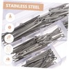iplusmile 1set Stainless Steel Cotter Pin Set Fasteners Spring Cotter