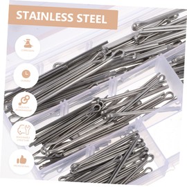 iplusmile 1set Stainless Steel Cotter Pin Set Fasteners Spring Cotter Pin for Mechanics Automotive