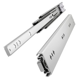 VADANIA 24" Soft Close Heavy Duty Drawer Slides, #VK2053, Up to 265lb Load Capacity, 3-Fold Full Extension, Ball Bearing, Side Mount, 1-Pair