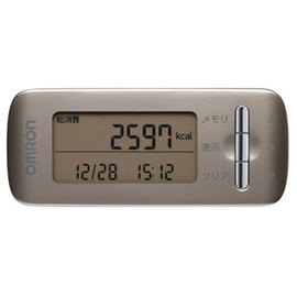 OMRON Activity meter calories scan Gold HJA-306-GD