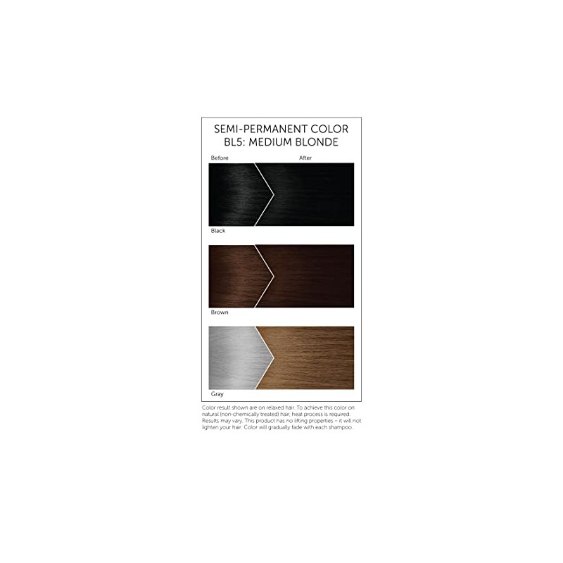 BL5 Medium Blonde Bigen Semi Permanent Hair Color (3 Pack)