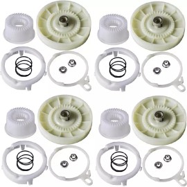 Scaroo W10721967 Washer Pulley Clutch Kit For Whirlpool W10006356 AP4514410 - 4 Packs