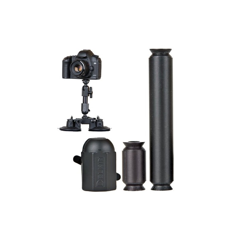 Delkin Fat Gecko Extension Kit for Dual Suction/Gator Camera Mounts