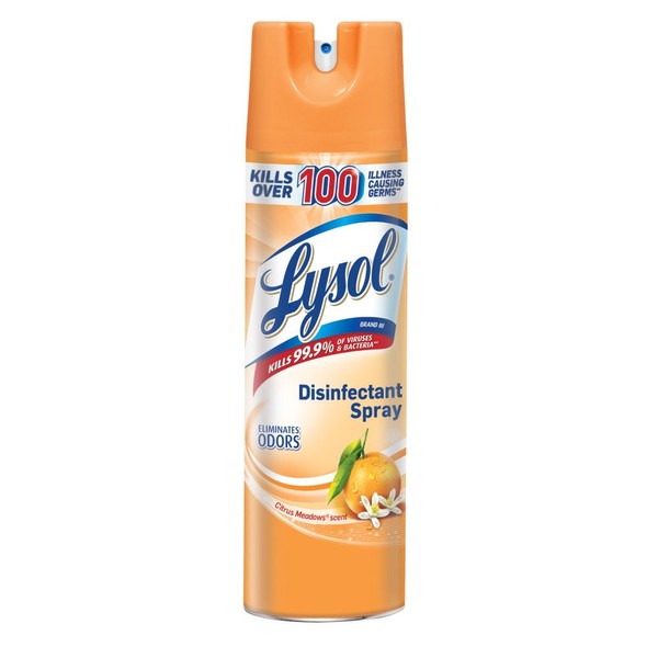 Lysol Disinfectant Spray, Citrus Meadows, 19 oz