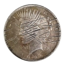 1922 Dollar Double Sided Coin Error Coin Relica Peace Dollar Coin Liberty American Liberty Coin