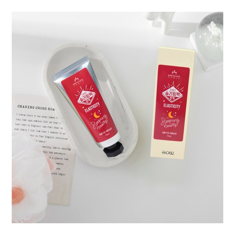 Ginseng Rose Elastic Sleeping Pack (70ml) No annoying mask pack