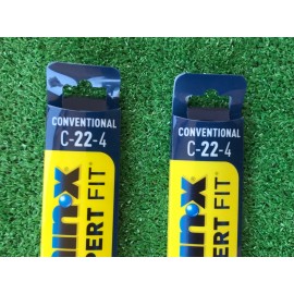 Rain X Lot of 2 RAIN-X Wiper Blades C-22-4 Conventional Blade Technology