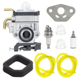 FWYWNL Carburetor 308054129 Kit Replace for Ryobi Leaf Blower RY38BP 175 MPH 760 CFM 38cc Backpack Blower Parts with Air Filter Fuel Line Filter Gaskets Kit