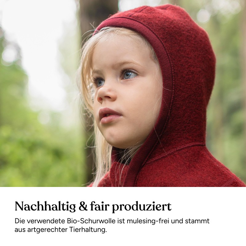 Ehrenkind® Children’s and Babies’ Broadcloth Jacket made from Natural Virgin