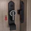 90 Degree Sliding Door Latch, Replaceable Patio Door Handle Set