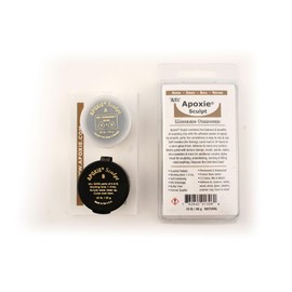 Aves Apoxie Sculpt - Modeling Compound 2 Part (A & B) - 1/10 Pound, Epoxy Sculpt for Sculpting, Modeling, Filling, Repairing, Simple to Use and Durable Air Dry Sculpt – Natural