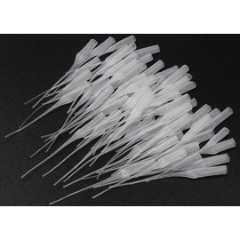 Bonsicoky 200Pcs Micro CA Glue Tips, Precision CA Applicator Tips Extender for DIY, Crafting, Lab Dispensing, Adhesive Dispensers, Used for Bottles with Nozzle