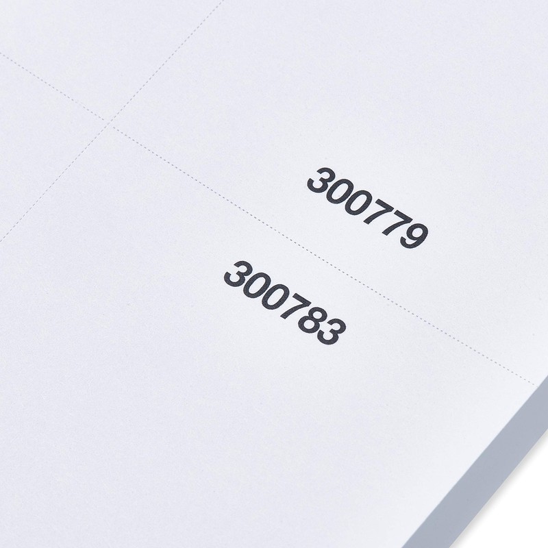 Printable Raffle and Event Tickets (Numbered) - 50 sheets/400 tickets!