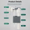 Tskcvy Bathroom in-Wall Water Tank Inlet Valve Hang Wall Hanging