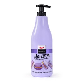 Aquolina Shower Gel Macaron Lavender and Honey Delicate and Light Bubble Bath Absorbs Quickly - 500 ml