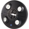 Luminea Parasol Light: LED Umbrella Light with 4 Rotating &