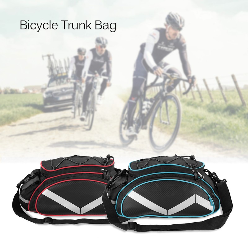 Bicycle Bag Multifunction 13L Bike Tail Rear Seat Bag Cycle