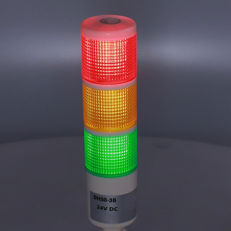 LED Signal Light with Rotating Base Low Power Consumption Switchable