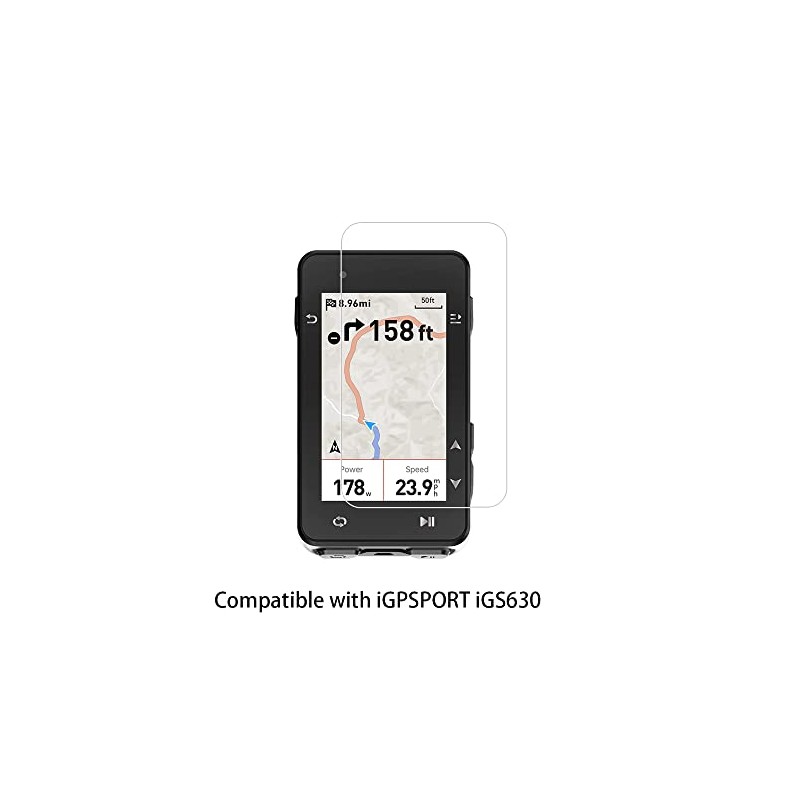 Zshion Screen Protector for iGPSPORT iGS630 Ultra Thin Explosion Proof