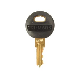 Original Replacement for TriMark CH751 Key for RV, Trailer, Utility, Cargo compartments