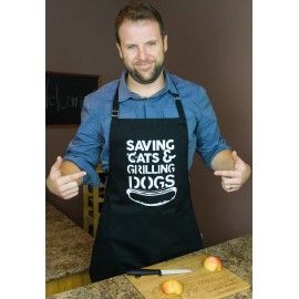 ApronMen Everyday Superhero Funny Apron for Your Dad, Brother or Grandfather by ApronMen