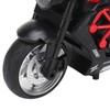 Alloy Motorcycle Model High Simulation Cool Sound Light Pull Back