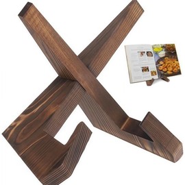 LTSVBO Plate Stand for Stand, 16.6 cm, Sturdy Picture Frame Holder, Wooden Plate Stand, Rustic Decoration, Stand for Kitchen, Showcase or Exhibition