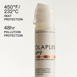 Olaplex Nº. 9 Bond Protector: Nourishing Hair Serum & Heat Protectant | Softens, Nourishes & Reduces Tangle & Static | For Coily, Curly, Straight, and Wavy, 90 mL / 3.0 Fl. Oz.
