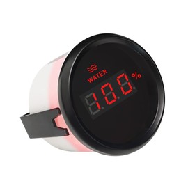 ELING Medidor digital de nivel de agua para coche, barco, furgoneta, señal de 240-33 ohmios, 52 mm, 2 pulgadas, con retroiluminación