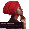 DRESHOW 1 Piece African Women's Turban Braid Headwear Headscarf Chemo